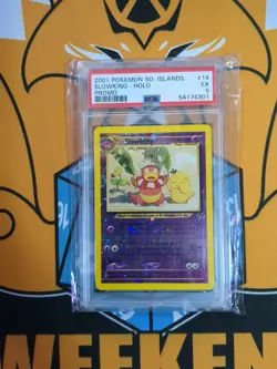 Pokemon 2001 Slowking Reverse Holo PSA 5 Southern Islands Promo Card 14/82 - Image 1