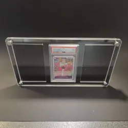 3 Graded Trading Card Display Frame Acrylic PSA Card Display Case - Image 1