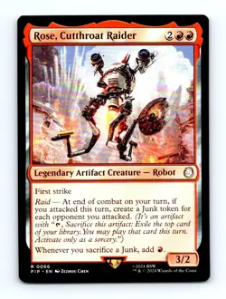 #66 2024 Fallout PIP Rose, Cutthroat Raider Rare - Image 1