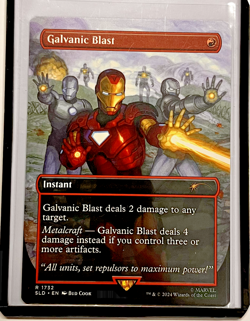 Galvanic Blast Marvel's Secret Lair Drop Series Iron Man Regular MINT - Image 1