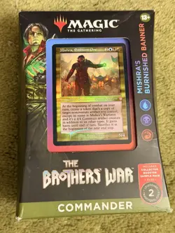 Mishra's Burnished Banner - MTG Deck- Brothers' War - Sealed - Image 5