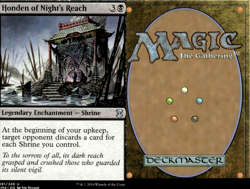 Magic The Gathering - MTG -Hondenof Night's Reach - Image 1