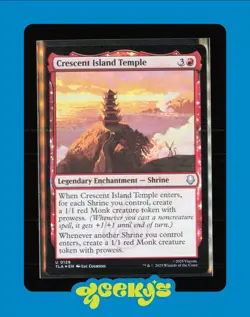 Crescent Island Temple #129 Avatar Last Airbender TLA Magic MTG - Image 1
