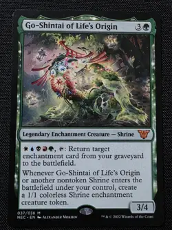 Go-Shintai of Life's Origin Commander: Kamigawa: Neon Dynasty Regular - Image 1