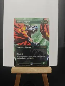 MTG Magic the Gathering Hulking Raptor (327/491) The Lost Caverns of Ixalan - Image 1
