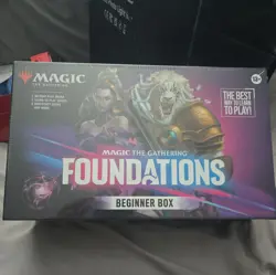 WIZARDS OF THE COAST Magic: The Gathering Foundations Beginner Box Sealed - Image 1