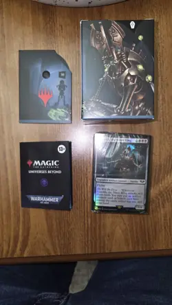 Magic: The Gathering Universes Beyond Warhammer 40,000 Necron Deck Szarekh - Image 1