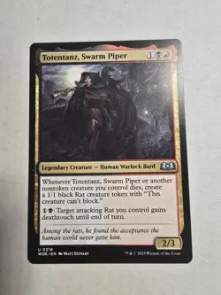 Totentanz, Swarm Piper Wilds of Eldraine Regular - Image 1