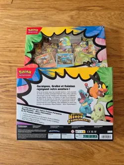 Lot de 2 coffret pokemon Pin's Deluxe me2.5 heros transcendants neuf Scelle Fr - Image 3