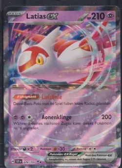 Pokemon - Latias EX 076/191 - Sturmische Funken- Deutsch - NM - Image 1