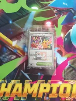 Pokemon TCG Celebratory Fanfare promo card 028 Ace Trainer 2025 - Image 1