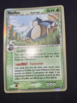 Carte Pokemon : Ronflex 10/101 Ex Ile des Dragons Francaise - Image 1