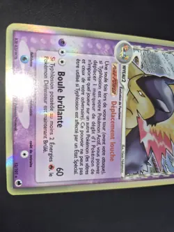 Carte Pokemon Typhlosion 12/101 Holo - Ile Des Dragons - Bloc Ex - Fr Excellent - Image 2