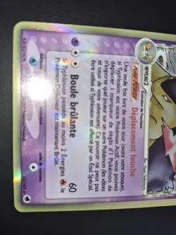 Carte Pokemon Typhlosion 12/101 Holo - Ile Des Dragons - Bloc Ex - Fr Excellent - Image 3