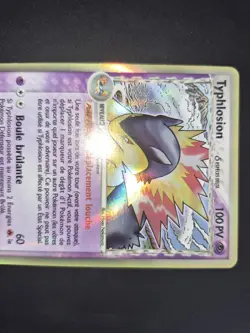 Carte Pokemon Typhlosion 12/101 Holo - Ile Des Dragons - Bloc Ex - Fr Excellent - Image 4