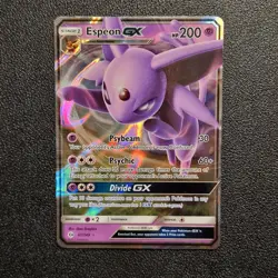 Espeon GX 61/149 – Sun & Moon Ultra Rare Holo – LP – Pokemon - Image 1