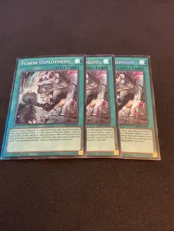 Yugioh 3x Fusion Deployment CH01-EN029 Secret - Image 1