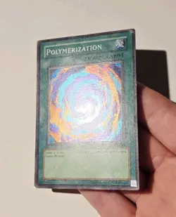 Yugioh Polymerization LOB-059 Super Rare MP - Image 5