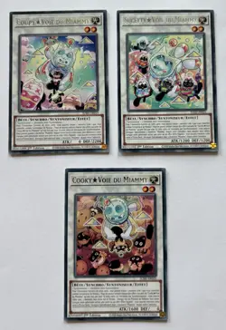 Yu-Gi-Oh - LOT 3x Cartes SUCETTY COUPY COOKY VOIE DU MIAMMY - Rare - NM/M - Image 1