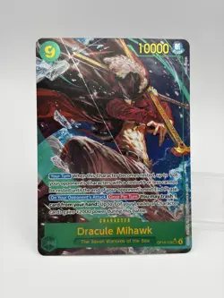 One Piece Dracule Mihawk SEC Alt Art OP14-119 The Azure Sea's Seven NM ENGLISH - Image 1