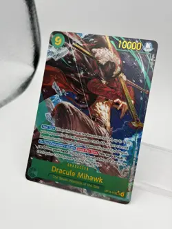One Piece Dracule Mihawk SEC Alt Art OP14-119 The Azure Sea's Seven NM ENGLISH - Image 2