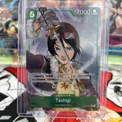 Tashigi Parallel Alt Art OP12-031 Legacy of the Master Foil One Piece TCG ENG - Image 1