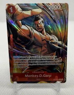 One Piece near mint foil Monkey D. Garp Carrying On His Will OP13-016 - Image 1