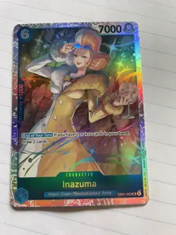 One Piece TCG Memorial Collection Inazuma EB01-022 SR Near Mint - Image 1