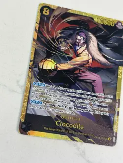 4 each Bandai One Piece Crocodile OP14-120 SEC Foil Character 10000 - Image 2