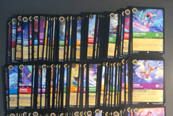 Disney Lorcana Winterspell Lot (280) UC/R/SR/Legendary/Cold Foil/Deck Box/Dice - Image 2