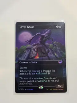 Crypt Ghast (Borderless) Commander: Duskmourn: House of Horror Foil - Image 1