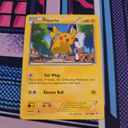 Pikachu 20/108 XY Roaring Skies Non Holo Pokemon Card - Image 1