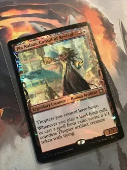 MTG Pia Nalaar, Consul of Revival HALO FOIL Aftermath MAT 0221 Rare NM - Image 2