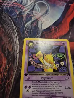 Pokemon 1st Edition Dark Hypno Rare 26/82 WOTC Team Rocket MP - Image 2