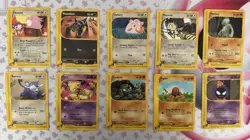 Near Mint Pokemon E Reader Card Lot of 10 Cards Expedition - Image 1