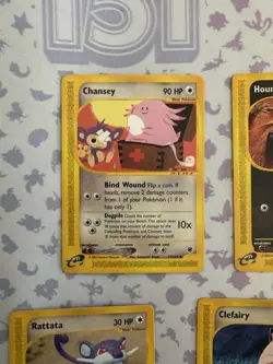 Near Mint Pokemon E Reader Card Lot of 10 Cards Expedition - Image 2