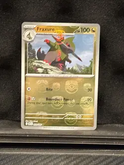 Pokemon TCG - Fraxure - 069/086 - Master Ball Pattern - SV: Black Bolt - NM - Image 1