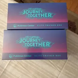 2x Pokemon Scarlet & Violet Journey Together Pokemon Center Exclusive ETB - Image 2