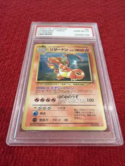1998 Pokemon Japanese CD Promo Charizard-Holo #6 PSA 10 - Image 3