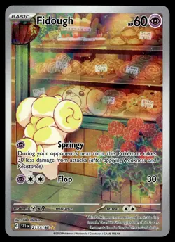 Fidough Illustration Rare 213/198 SV01: Scarlet & Violet Base Set Pokemon - Image 1