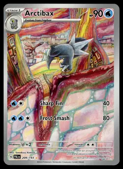 Arctibax Illustration Rare 209/193 SV02: Paldea Evolved Pokemon - Image 1