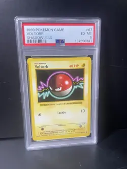 Pokemon Voltorb Shadowless PSA: 6 Base Set 67/102 Vintage 1999 WOTC - Image 1