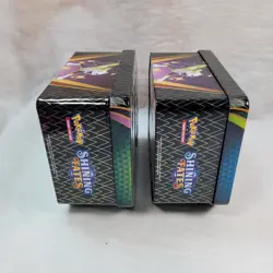 Pokemon Shining Fates Tin Empty Set Of 2 Cramorant V Eldegoss V, Tins Only - Image 2