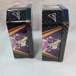 Pokemon Shining Fates Tin Empty Set Of 2 Cramorant V Eldegoss V, Tins Only - Image 5