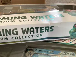 DAMAGE 2X Pokemon Scarlet & Violet 151 Blooming Waters Premium Collection Box - Image 4