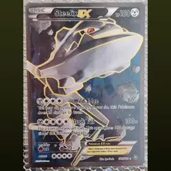 POKEMON XY STEAM SIEGE STEELIX EX 108/114 FULL ART ULTRA RARE HOLO NEAR MINT - Image 1