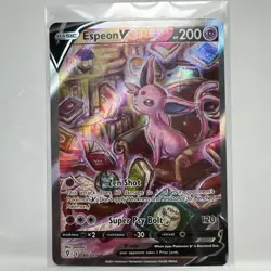 Espeon V Alt Art 180/203 Evolving Skies 2021 Pokemon Card English NM-M - Image 1
