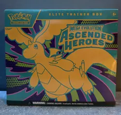Pokemon TCG Mega Evolution Ascended Heroes Elite Trainer Box (ETB) New Sealed - Image 1
