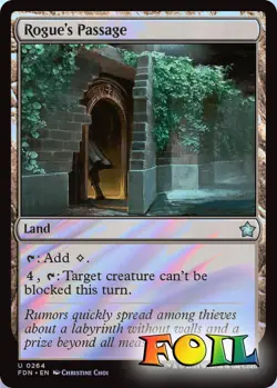 Rogue's Passage 0264 MTG Foundations Uncommon NP Foil - Image 1
