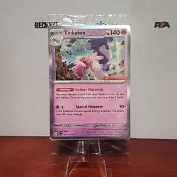 SEALED Pokemon TCG Tinkaton 105/193 GameStop Exclusive SVP Black Star Promo - Image 1